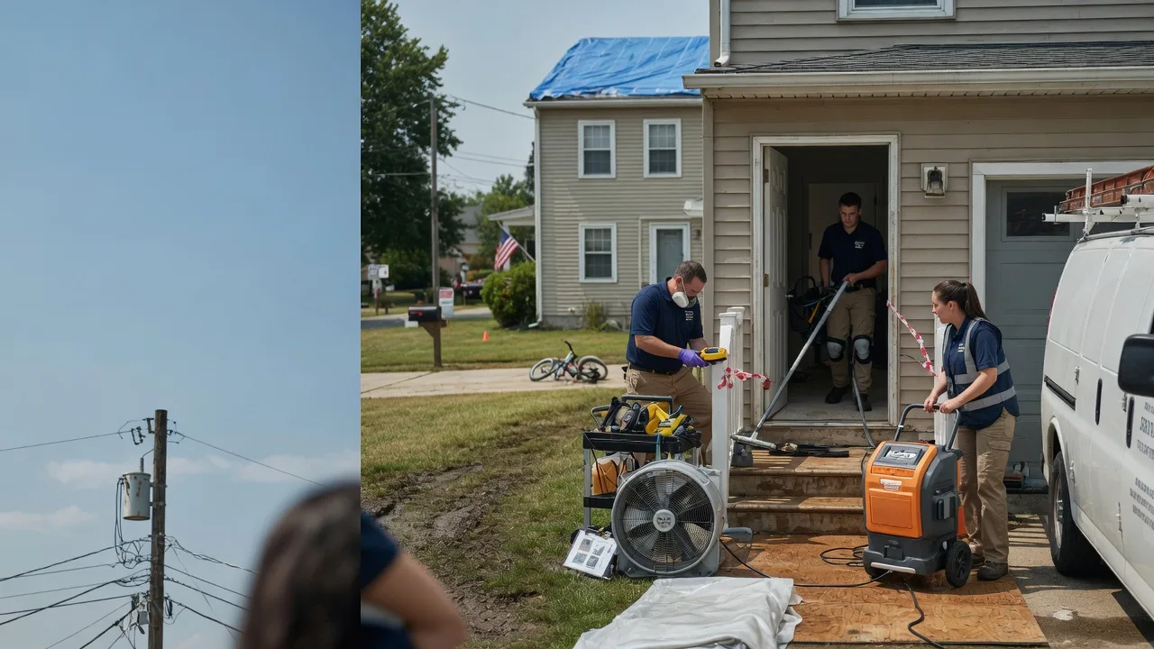 Water Damage Repair in Northfield, OH near me